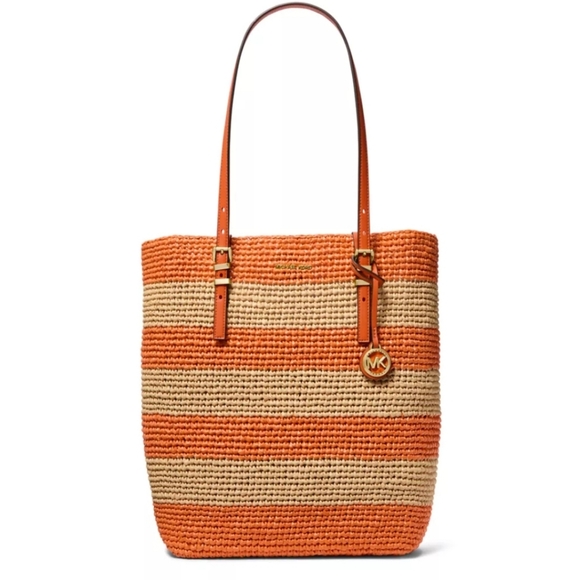 MICHAEL Michael Kors Handbags - MICHEAL Micheal Kors Quinn Large North South Tote Bag Nwt